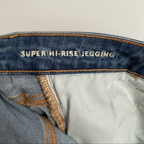 Size 4 Super High Rise Jegging American Eagle - Picture 3 of 7